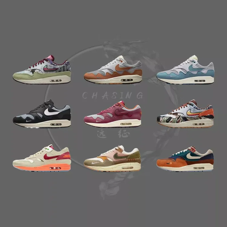 【天花板】airmax1 air max1 air max 1 max1 Concepts联名蓝绿腰果花跑步鞋