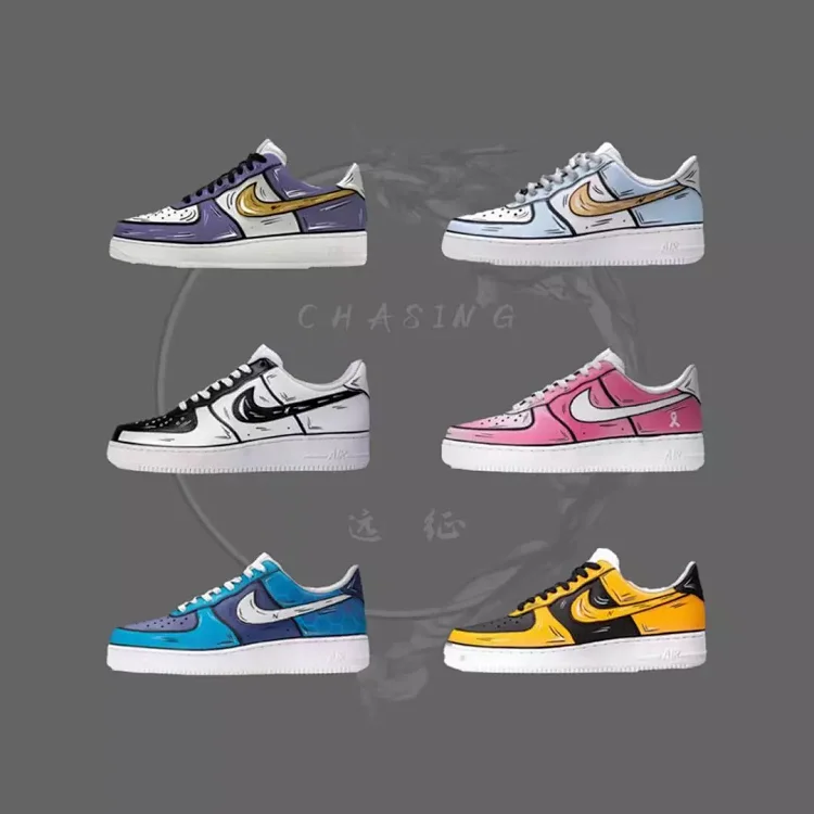 Air Force 1'07 Low“二次元”空军一号低帮板鞋