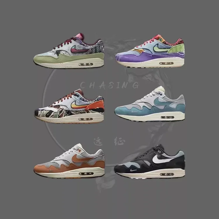 Air Max 1 复古半掌气垫跑步鞋 男女同款