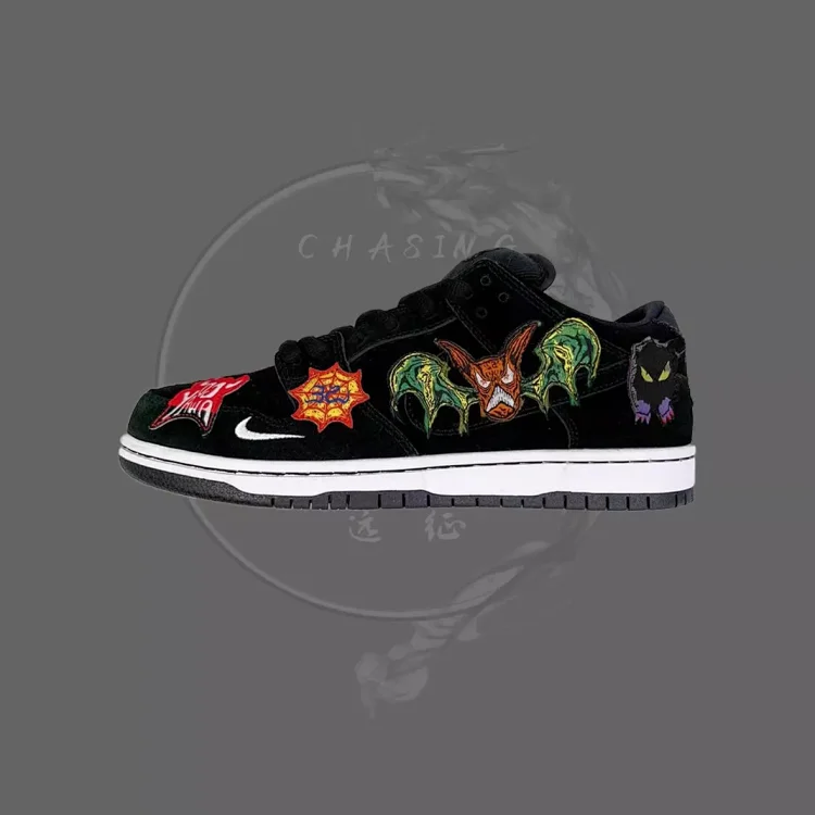 Dunk Low 万圣节黑休闲板鞋