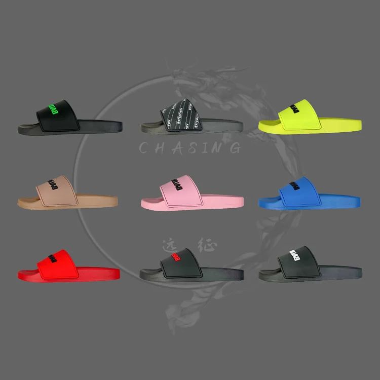 Pool Slide Sandal 巴黎时尚套穿橡胶一字涉水拖鞋