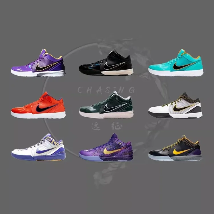 【天花板】ZK4科比4代四代kobe 4选秀日黄蜂及时行乐季后赛不败联名雄鹿马刺黑曼巴太阳湖人大师之路小丑MVP篮球鞋