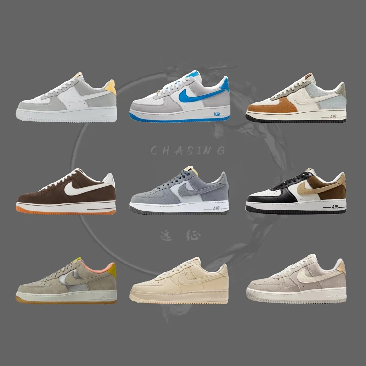 AF1 Air Force空军一号板鞋运动鞋 纯白小麦高帮低帮休闲鞋四钩权志龙情人节冰块冰蓝骨白泫雅同款小四钩男鞋女鞋情侣鞋学生潮流休闲板鞋气垫鞋头层真皮小白鞋ambush空军一号