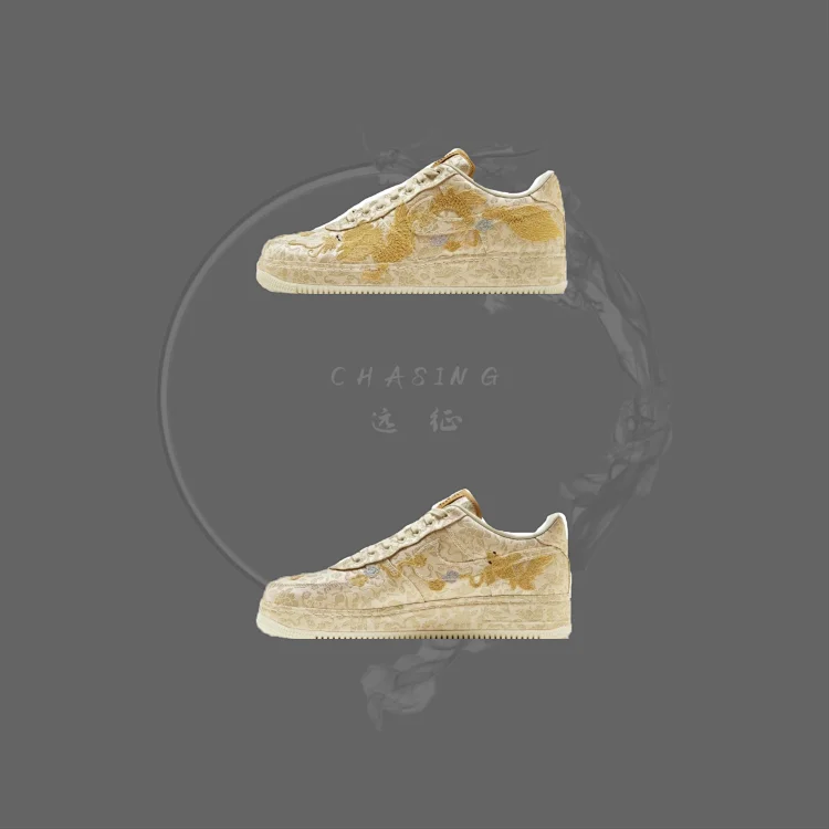 Air Force 1 ’07 “喜喜”以龙凤呈祥低帮板鞋休闲鞋，