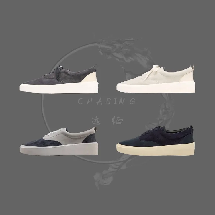 Fear of God 101 Low Top Sneaker 平底低帮增高系带百搭休闲运动板鞋