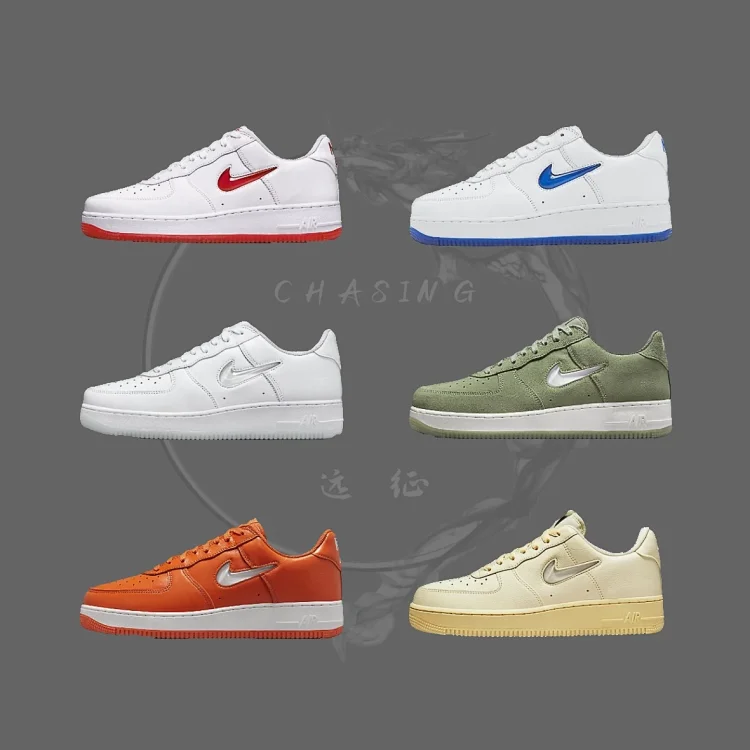 Air Force 1 '07 Low 白红果冻钩空军一号板鞋运动鞋