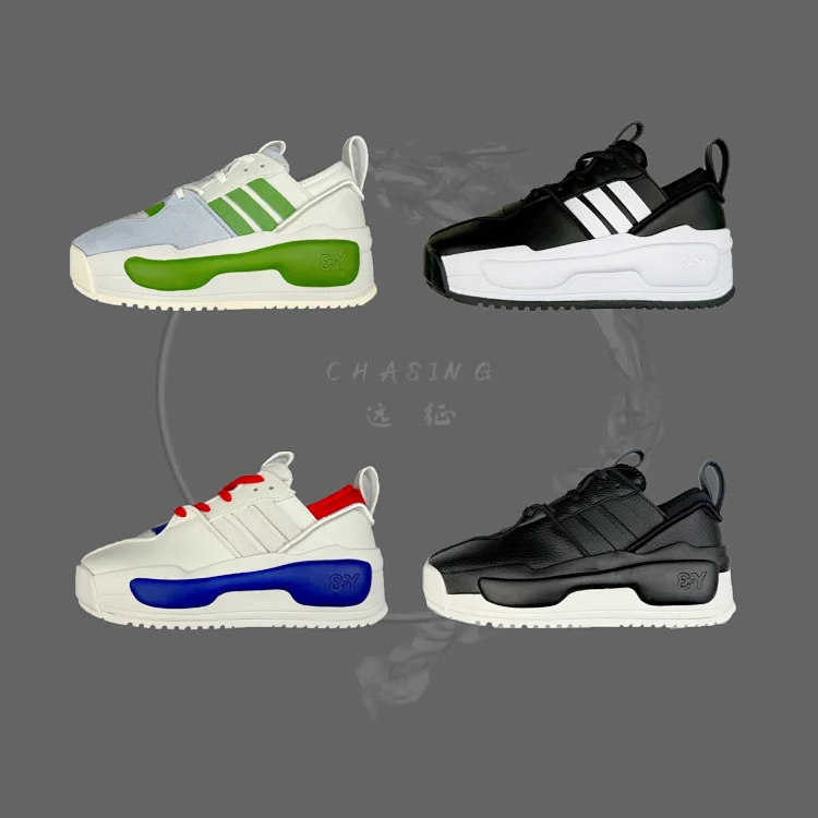 Y-3 Rivalry 皮革 系带时尚板鞋运动鞋