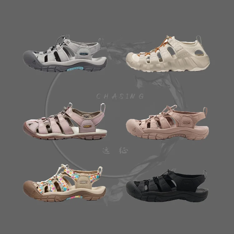 人气户外休闲鞋品牌-科恩Keen Uneek Flat-M 平底编织弹力穿搭溯溪涉水休闲户外凉鞋