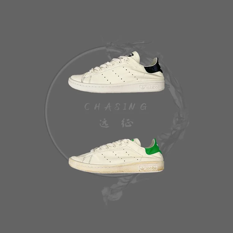 StanSmith 巴黎联名款史密斯做旧风运动鞋休闲鞋板鞋